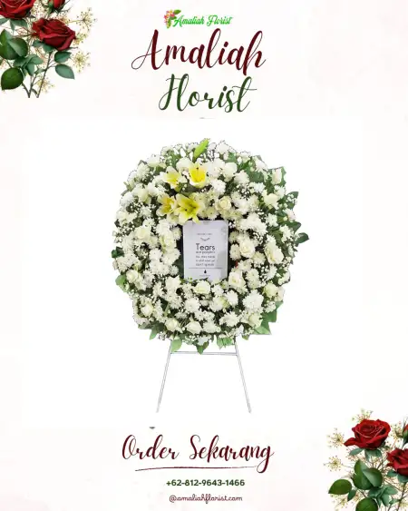 Krans Bunga Duka Pamijahan